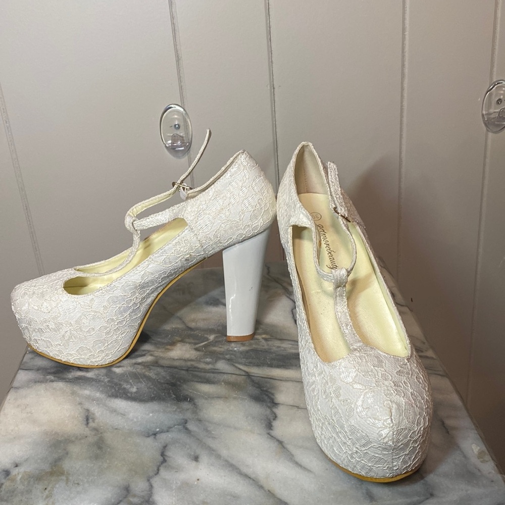 Brand new wedding heels